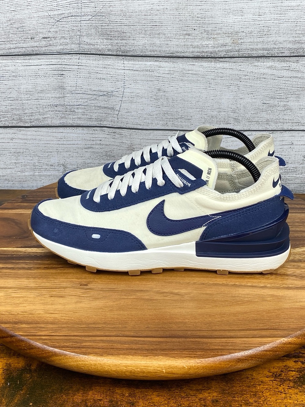 Nike Waffle One SE Coconut Milk Midnight Navy Sneaker DQ7685-101 Men’s Size 8